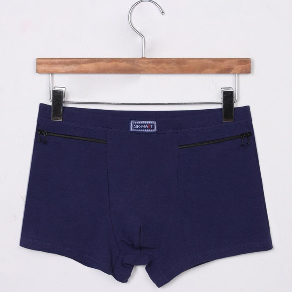 Men's Pockets Underwear Anti-t - огляд і ціна Boxer Brief Pack Cotton