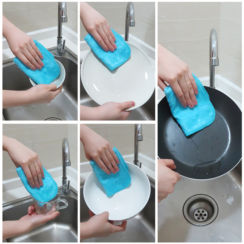 2-Pack Ultra-Fine Fiber Dishcl - огляд і ціна Bamboo Fiber Trunk