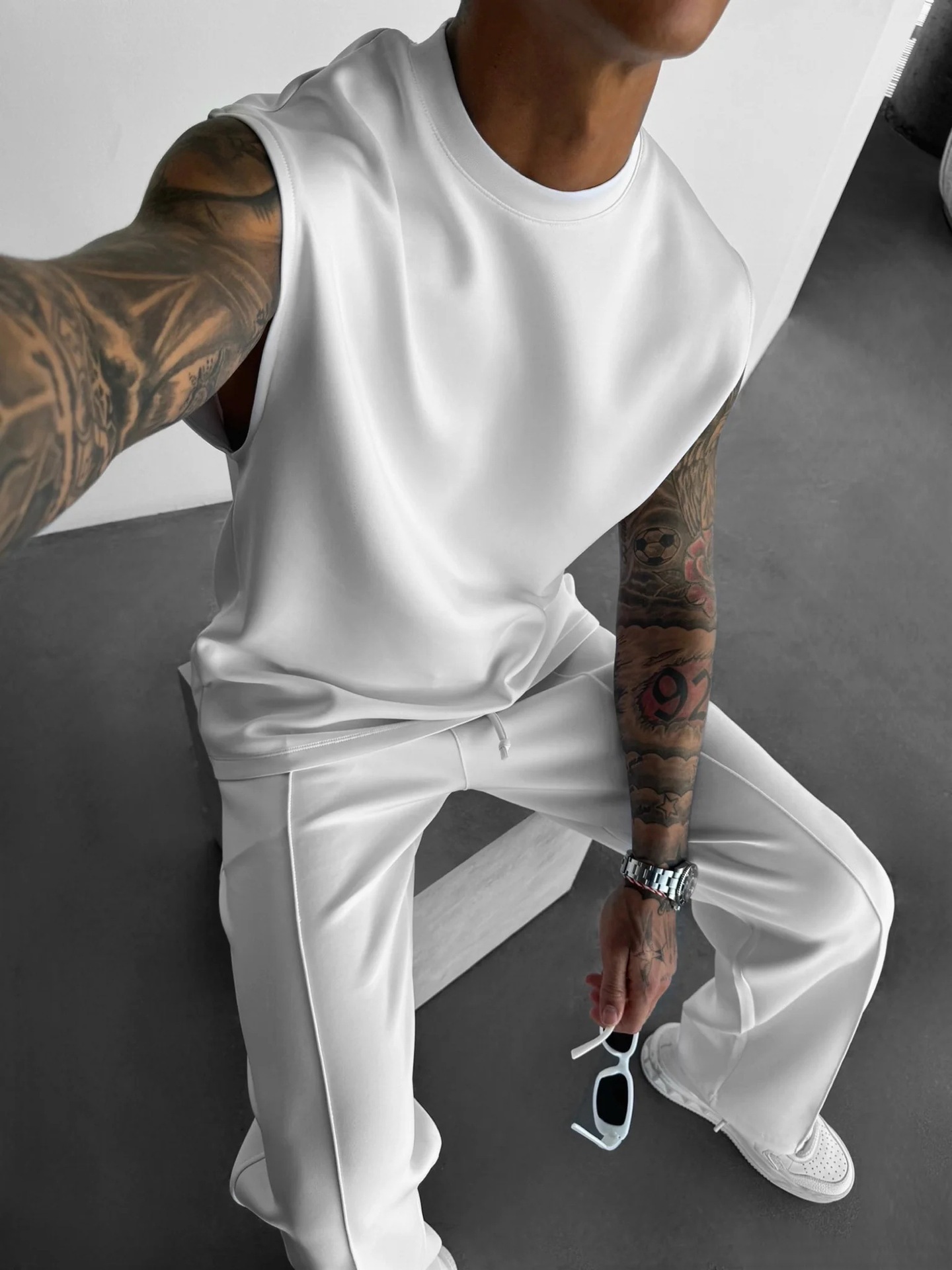 Breathable Sleeveless Summer N - огляд і ціна Sleeveless Undershirt