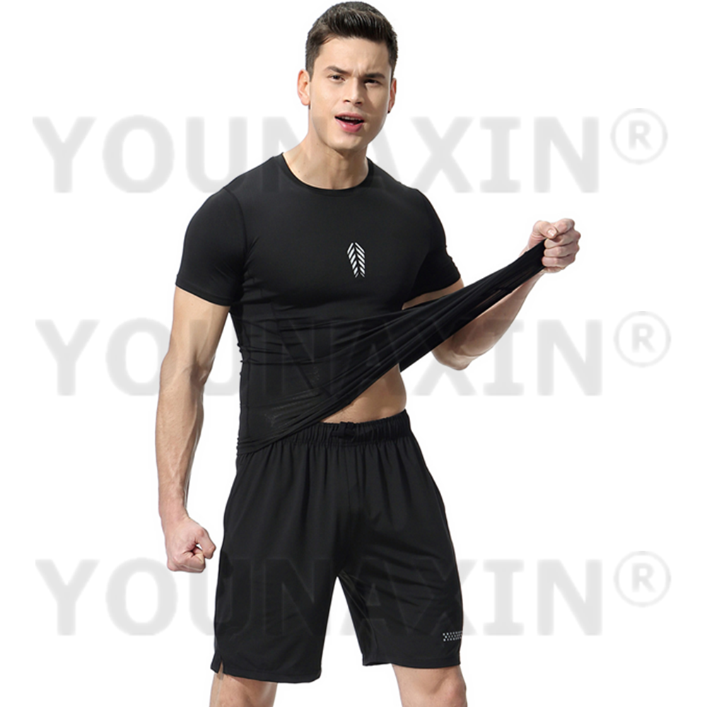 Men's Short Sleeves T-Shirt Gy - огляд і ціна T Shirt Tight Fit